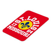 St. Louis, Missouri Magnet (Linke Seite)