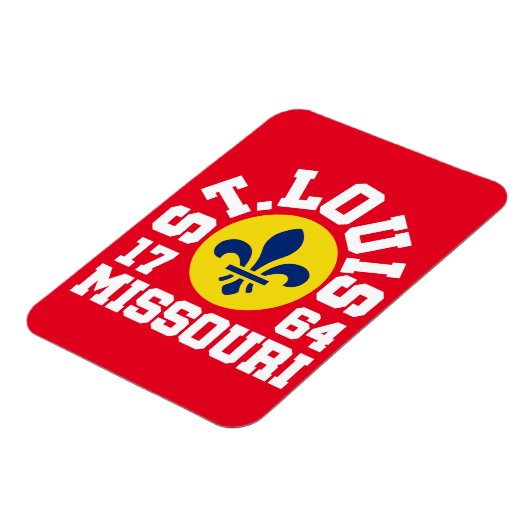 St. Louis, Missouri Magnet (Linke Seite)