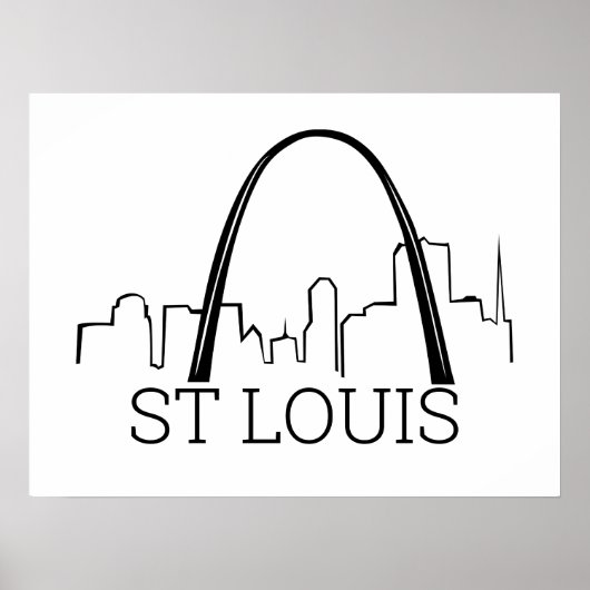 St. Louis, Missouri Poster (Vorne)