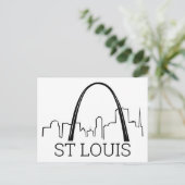 St. Louis, Missouri Postkarte (Stehend Vorderseite)