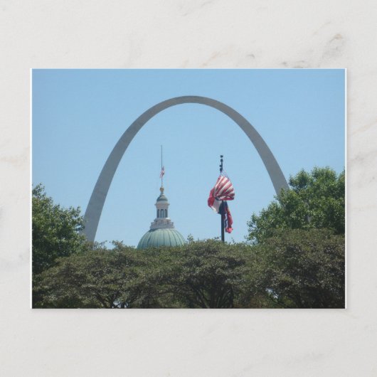 St. Louis, Missouri Postkarte (Vorderseite)