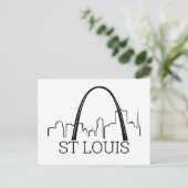 St. Louis, Missouri Postkarte (Stehend Vorderseite)