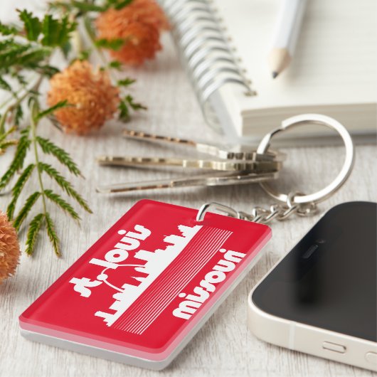 St. Louis Missouri Schlüsselanhänger (Vorderseite rechts)