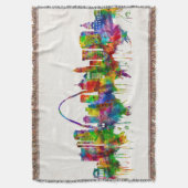 St. Louis Missouri Skyline Decke (Vorderseite Vertikal)