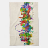 St. Louis Missouri Skyline Geschirrtuch (Vertikal)