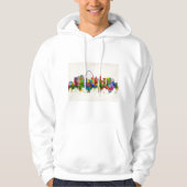 St. Louis Missouri Skyline Hoodie (Vorderseite)