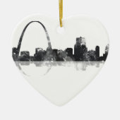 ST LOUIS, MISSOURI SKYLINE KERAMIK ORNAMENT (Vorne)