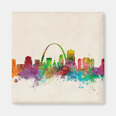 St Louis Missouri Skyline Magnet (Vorne)