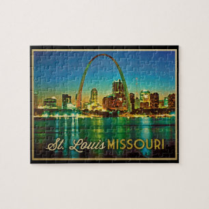 St. Louis Missouri Skyline Puzzle