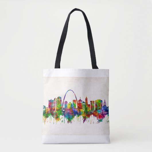 St. Louis Missouri Skyline Tasche (Vorderseite)
