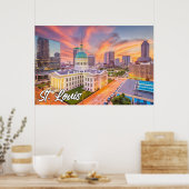 St. Louis, Missouri, USA Poster (Küche)