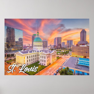 St. Louis, Missouri, USA Poster