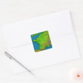 St. Louis, Missouri, USA Quadratischer Aufkleber (Umschlag)