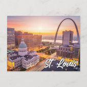 St. Louis, Missouri, Vereinigte Staaten Postkarte (Vorderseite)