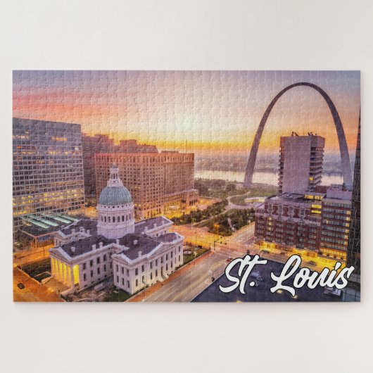 St. Louis, Missouri, Vereinigte Staaten Puzzle (Horizontal)
