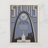 St. Louis, MO - Gateway City Postkarte (Vorderseite)