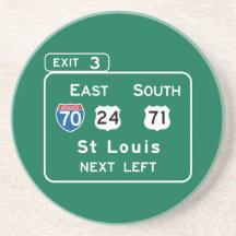 St. Louis, MO-Verkehrsschild