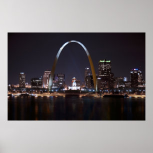 St. Louis Night Poster