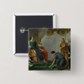 St. Louis Pardonning Mauclerc Button (Vorne & Hinten)