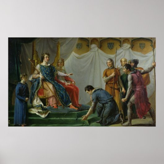 St. Louis Pardonning Mauclerc Poster (Vorne)