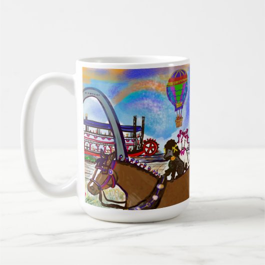 St. Louis Poodle Cup Kaffeetasse (Links)
