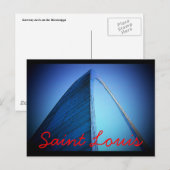 St. Louis Postcard Postkarte (Vorne/Hinten)