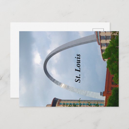 St. Louis Postcard Postkarte (Vorne/Hinten)