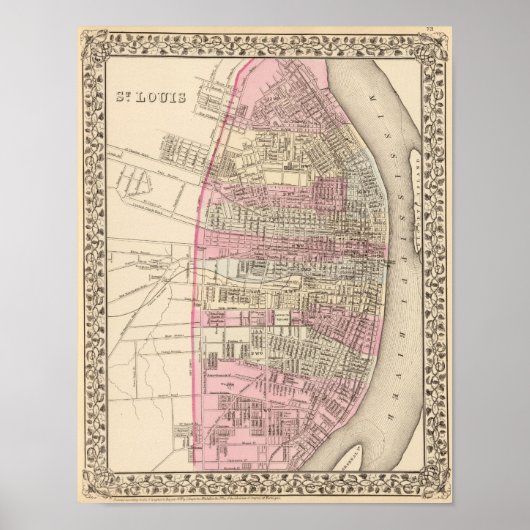 St Louis Poster (Vorne)