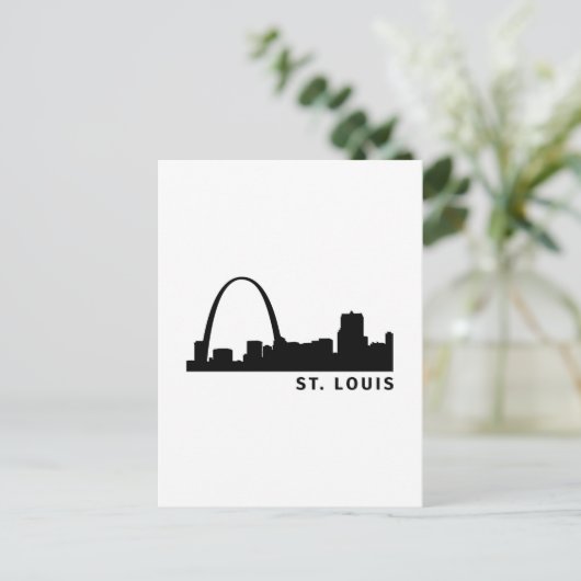 St. Louis Postkarte (Stehend Vorderseite)
