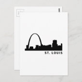 St. Louis Postkarte (Vorne/Hinten)