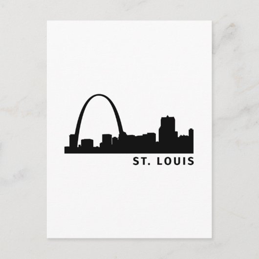 St. Louis Postkarte (Vorderseite)