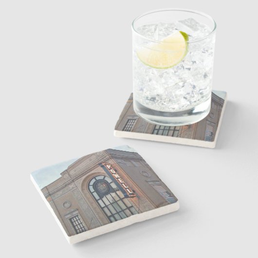 St. Louis, Powell Hall, Saint-Louis-Marmor-Unterse Steinuntersetzer (Seitenansicht)