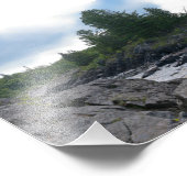 St. Louis River Rocks and Rapids Fotodruck (Ecke)