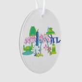 St. Louis-Sehenswürdigkeit-Acryl-Circle-Ornament Ornament (Vorderseite)