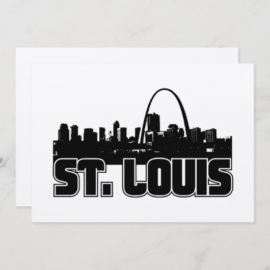 St. Louis Skyline (Vorne/Hinten)