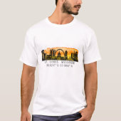 St. Louis Skyline Latitude Unisex T - Shirt (Vorderseite)
