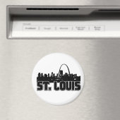 St Louis Skyline Magnet (In Situ (Geschirrspüler))