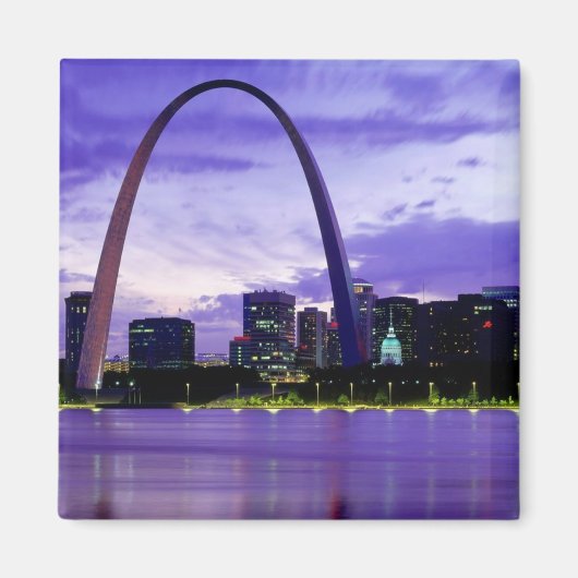 St. Louis Skyline Magnet (Vorne)