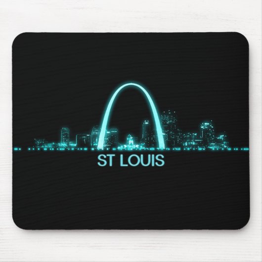 St Louis Skyline Mousepad (Vorne)