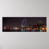 St. Louis Skyline Poster (Vorne)