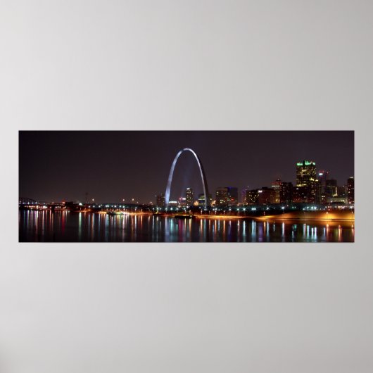 St. Louis Skyline Poster (Vorne)