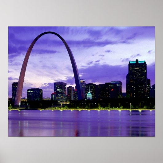 St. Louis Skyline Poster (Vorne)