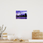 St. Louis Skyline Poster (Küche)