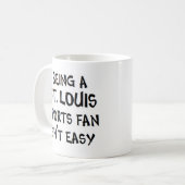 st. louis sports fan, being kaffeetasse (Vorderseite Links)