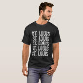 St. Louis Stadt T-Shirt (Vorne ganz)