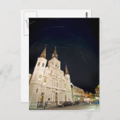 St Louis Star Trails Postkarte (Vorne/Hinten)