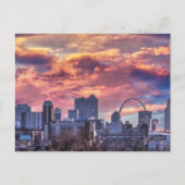 St. Louis Sunrise Postkarte (Vorderseite)
