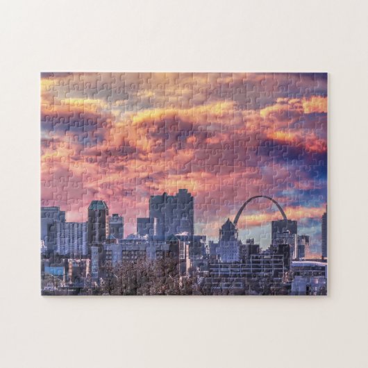 St. Louis Sunrise Puzzle (Horizontal)