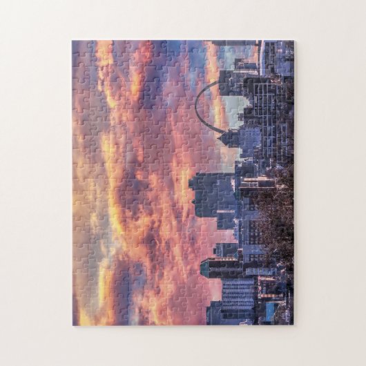St. Louis Sunrise Puzzle (Vertikal)