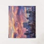 St. Louis Sunrise Wandteppich (Vorderseite)